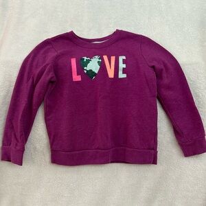 CAT&JACK fleece lined sweatshirt